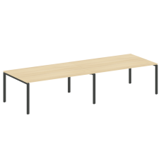 Metal System Перег. стол (2 столешницы) на П-образном м/к 3600*1235*750